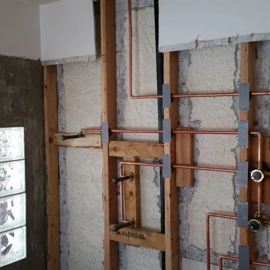 Copper pipe installation for Repiping in St. Albans