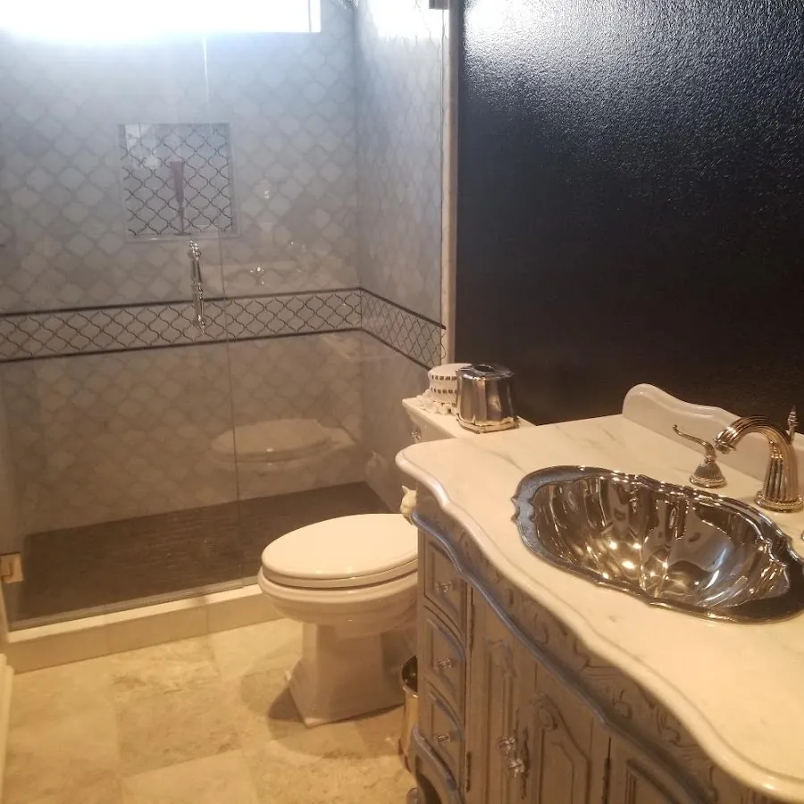Professional plumbing work and bathroom remodeling in St. Albans