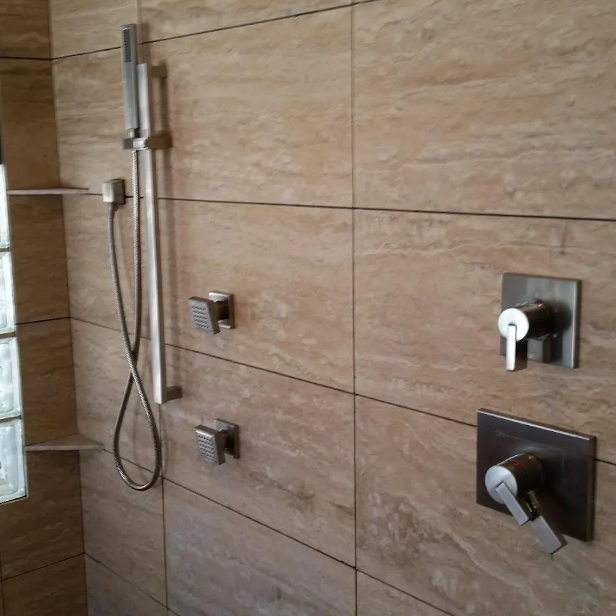 Shower fixture installation for Gas Line Repair in St. Albans